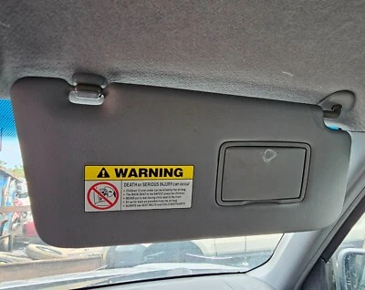 Honda CRV 2004-2002 gris parasol conductor OEM vinilo tocador espejo montaje a presión Foto 1 de 3