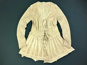 ELISA CAVALETTI Langarm Tunika Pullover mit Knopfleiste Alpaka-Wollmischung Gr. M - Bild 1 von 11