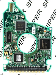 PCB - Toshiba 6GB MK6014MAP (HDD2144 H ZE01 T) B36019921 C0/N2.10A Hard Drive - Afbeelding 1 van 4