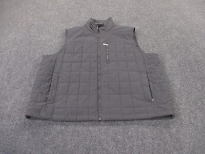 Orvis Chaleco Chaqueta Para Hombres 2XL Gris Acolchado Puffer Aire Libre Senderismo Caza Pesca Foto 1 de 4