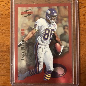 1995 Score NFL Jake Reed Vikings Red Siege