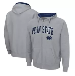 Men’s Colosseum Penn State Nittany Lions Full Zip Medium Hoodie Stitched - Picture 1 of 5