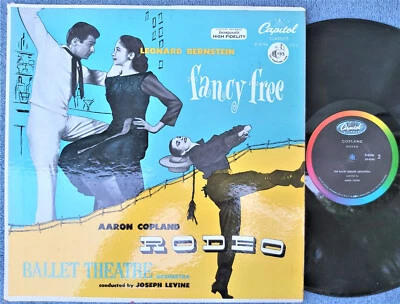 BERNSTEIN Fancy Free COPLAND Rodeo NM Capitol Mono BALLET THEATRE Joseph Levine - Image 1 of 2