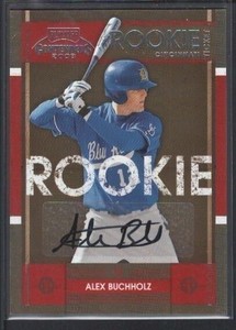 ALEX BUCHHOLZ 2008 PLAYOFF CONTENDERS SEASON TICKET #52 ROOKIE AUTOGRAPH SP $12
