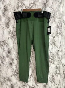 Tommie Copper Damen grün zwei Taschen verstellbarer Gürtel Leggings 24" 4XL - Bild 1 von 11