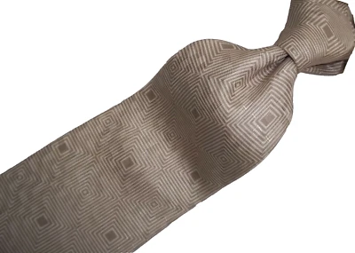 ! Corbata Stefano Ricci, Marfil/Beige Seda 61"L x 4"W Foto 1 de 4