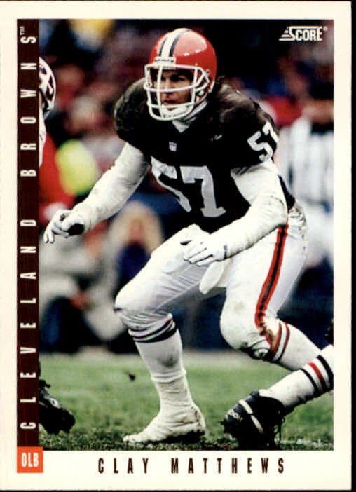 1993 Score #175 Clay Matthews - NM - Image 1 of 2