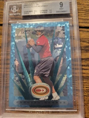 1999 Donruss Preferred QBC - Donovan McNabb #114 (RC). Platinum. - Image 1 of 2