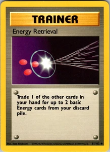 Energy Retrieval 81/102 Pokemon: Base Set Unlimited Uncommon - LP - Bild 1 von 2