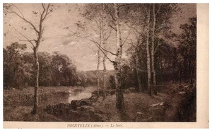 Cartolina d'epoca Pointelin Aime Le Soir Francia - Foto 1 di 2