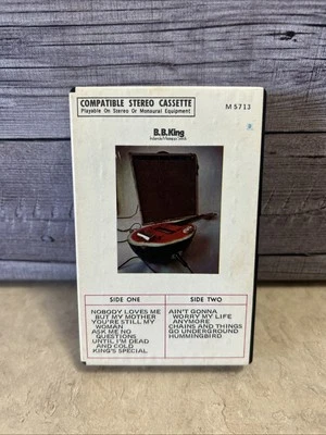B.B. King - Indianola Mississippi Seeds 1970 Cassette Tape Original  - Image 1 of 4