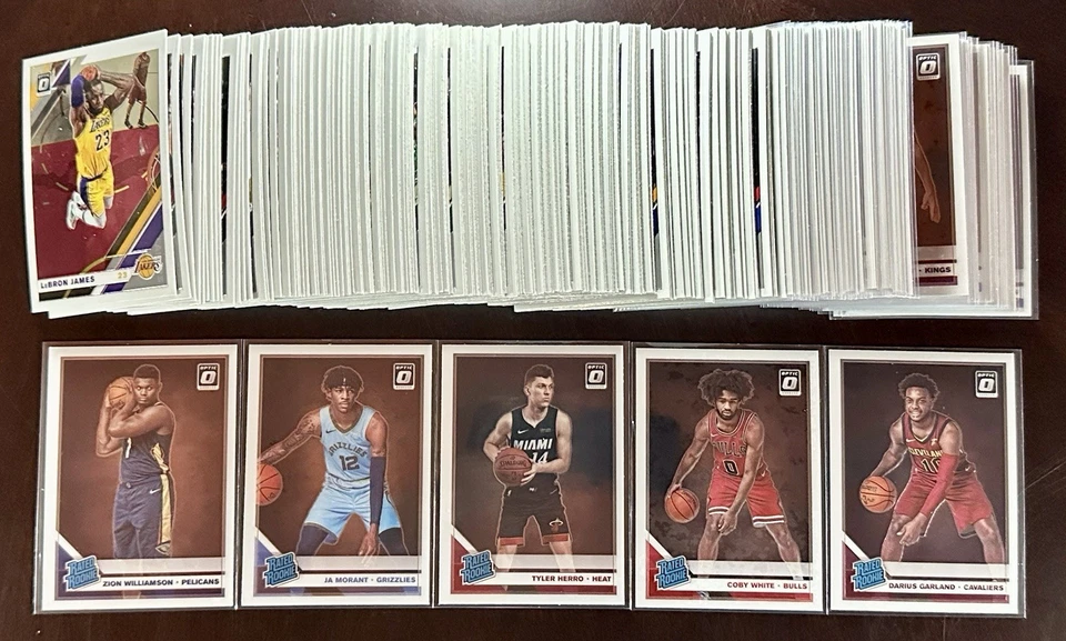 2019-20 Donruss Optic Basketball Complete Set 1-200 Rookie RC Zion Ja - Image 1 of 1