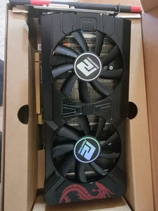 PowerColor Red Dragon Radeon RX 570 4GB used - Picture 1 of 3