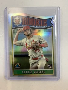 Bowman Chrome ROY-6 2025 Thomas Saggese Novato del Año Favoritos - Cardenales - Imagen 1 de 2