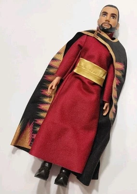 MUÑECA DISNEY ALADDIN JAFAR PELÍCULA DE ACCIÓN EN VIVO HASBRO CON TRAJE ZAPATOS SIN SOMBRERO Foto 1 de 4