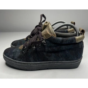 Botines OTBT Green Lake para mujer 8,5 M azul bronce camuflaje cuero con cordones - Imagen 1 de 10