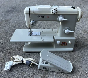 VTG Pfaff 362 Sewing Machine Working w/ Pedal Western Germany - Picture 1 of 15