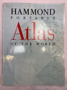 Hammond Portable Atlas of the World Hammond World Atlas Corporation 1996 Vtg - Picture 1 of 15