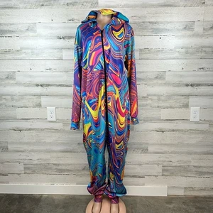 Mono Rage On One Piece Psicodélico Colorido Tie Dye Neón Unisex Talla 2X - Imagen 1 de 16