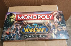 Monopoly World Of Warcraft Collectors Edition Game 2012 Board Game Complete - Picture 1 of 15