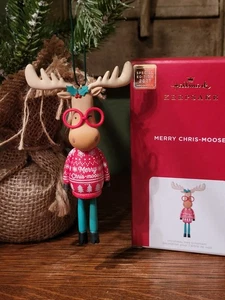 2021 Hallmark Ornament "MERRY CHRISTMAS - ELCH - SONDEREDITION - Bild 1 von 4