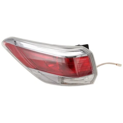 Conjunto de lámpara de luz trasera para Toyota Highlander 2014-2016 conductor exterior con bombilla Foto 1 de 4