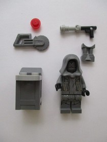 LEGO Star Wars Minifigure and accessories from set Rey's Speeder 75099