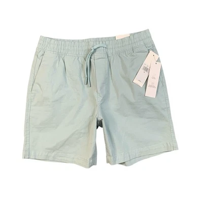 Calvin Klein Shorts Mens M Medium Slim Fit Fog Blue Cotton Stretch Drawstring - Image 1 of 4