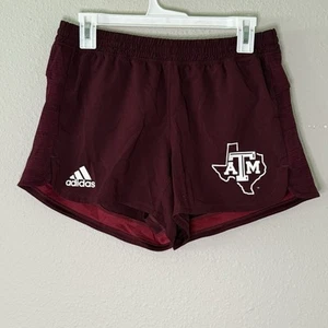 Adidas Sportshorts Unisex Medium Tall weinrot Aggies Texas A&M College - Bild 1 von 7