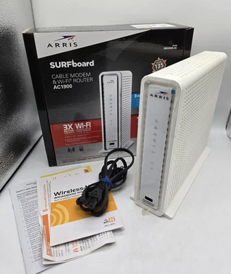 ARRIS AC1900 SURFboard SBG6900AC Docsis 3.0 Cable Modem & Wi-Fi Router - Image 1 of 4