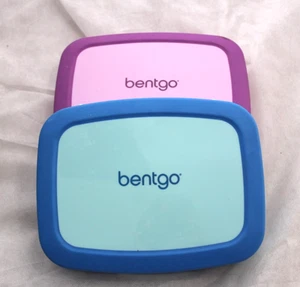 Bentgo 2 Pack Bento Style Removable Divider Kids School Lunch Boxes - Picture 1 of 16