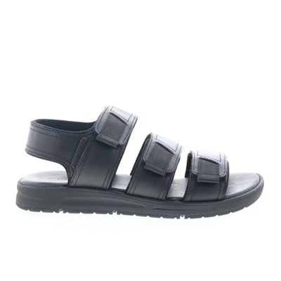 Rockport LB M Vestido 3 Bandas CH9925 Hombres Negro Ancho Cuero Sandalias Deportivas Zapatos 7 Foto 1 de 4