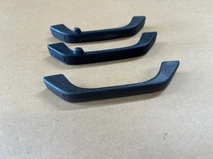 Ford Escort mk2 Roof grab handles set of 3 in dark brown, easy to paint black! - Picture 1 of 8