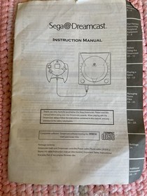 Sega Dreamcast Console Lot Nyko Controllers Manual AV & Power Cables NTSC-U/C