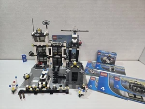 Lego City 7237 comisaría + 7235 moto policía con instrucciones usada - Imagen 1 de 16
