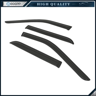 Window Visor Vent Rain Shades Guards Deflectors For 2011-2019 Ford Explorer - Изображение 1 из 4