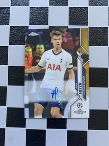 2019-20 Topps Chrome UCL Auto Juan Foyth Gold /50 Tottenham Hotspur - Bild 1 von 2