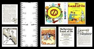 LIBRO EN MINIATURA ESCALA 1:12 TIERRA DE OZ ILUSTRADO ESCALA CASA DE MUÑECAS L.FRANK BAUM - Imagen 1 de 1