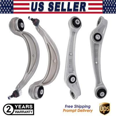 Juego de 4 brazos de control inferiores delanteros con rótula para Audi A6 A7 S6 1.8 2.0 12-18 Foto 1 de 4