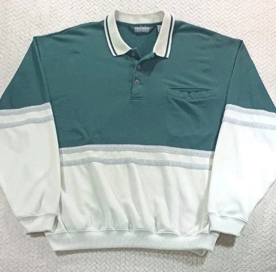 Top de felpa francesa verde Knights Bridge 2XL de colección y parte inferior texturizada blanca/crema Foto 1 de 4