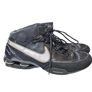 Vintage Nike Elite Family Schuhe Herren 15 Schwarz Basketball High Top 316904-011 - Bild 1 von 20