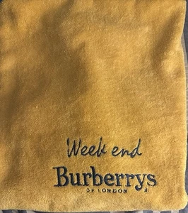 Burberry Of London Weekend Yellow Beach/Bath Towel 50"X36” - Picture 1 of 1