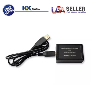 HK SYSTEMS DT-100U USB Trigger zum Anschluss einer Geldschublade an einen PC - Bild 1 von 3