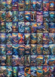 National Parks Puzzle Art Puzzles for Adults 1000 Pieces, Colorful Painting Jigs - Picture 1 of 7
