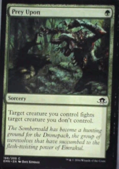 Prey Upon - Eldritch Moon: #166, Magic: The Gathering Lp R99 - Image 1 of 1