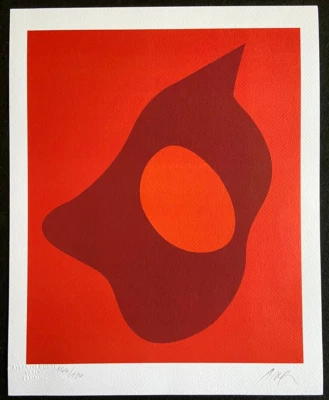 Litografía Jean Hans Arp certificado de autenticidad original numerada [Le Corbusier^Josef Albers] Foto 1 de 4