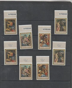 Burundi Navidad Serie Aérea Dentada y sin dentar año 1969 (HB-742) - Imagen 1 de 1