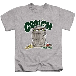 SESAME STREET GROUCH Toddler Kids Graphic Tee Shirt 2T 3T 4T 4 5-6 7 - Picture 1 of 3