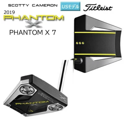 Scotty Cameron 2019 PHANTOM X 7 Putter 34ich RH HeadCover New - Image 1 of 4