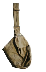 Slow Ton Black- Pockets Pet Carrier Pouch Adjustable Cross Shoulder Sling Bag - Picture 1 of 5